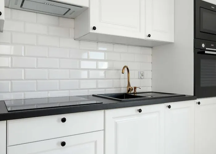 Large Air Conditioned By The River In With Parking And Desk By Renters Apartman Gdańsk